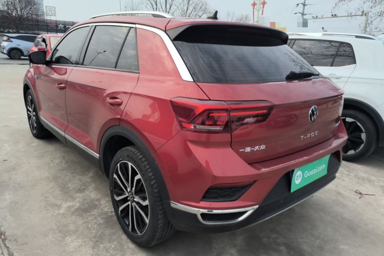 Used Volkswagen T-ROC 2021 Revised Version 280TSI DSG Two-Wheel Drive Comfort & Smart Connectivity Edition Exterior 2