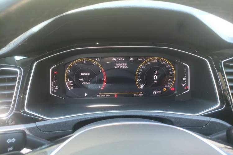 Used Volkswagen T-ROC 2021 280TSI DSG Two-Wheel Drive Comfort Connect Edition Instrument Cluster