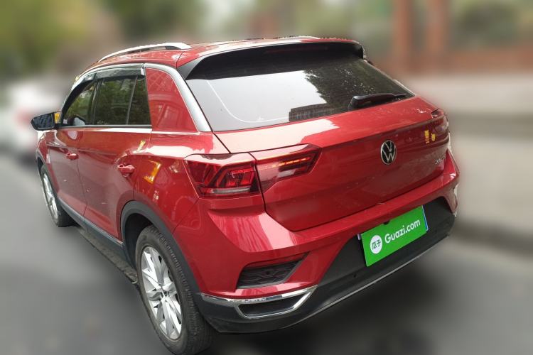 Used Volkswagen T-ROC 2021 280TSI DSG Two-Wheel Drive Elite Connect Edition Rear Left 45 Deg
