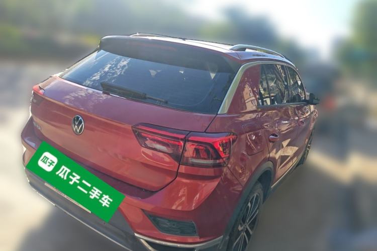 Used Volkswagen T-ROC 2021 280TSI DSG Two-Wheel Drive Comfort Connect Edition Rear Right 45 Deg