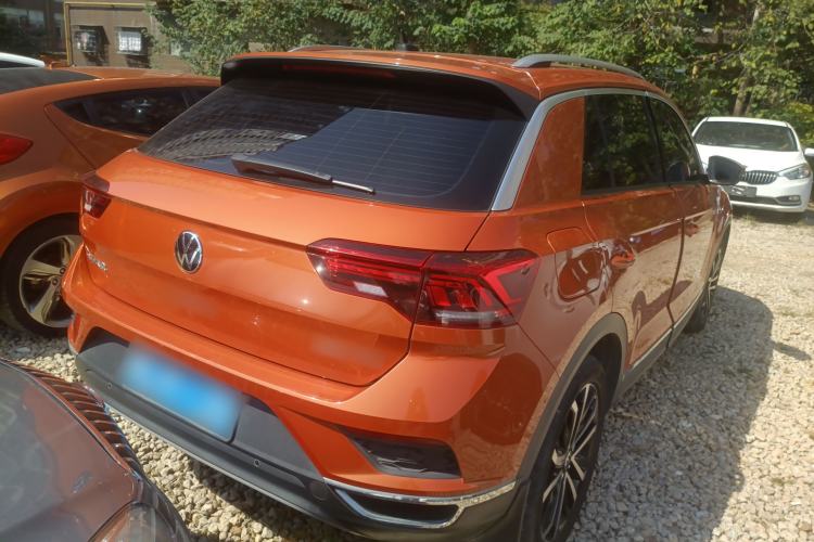 Used Volkswagen T-ROC 2021 280TSI DSG Two-Wheel Drive Comfort Connect Edition Rear Right 45 Deg