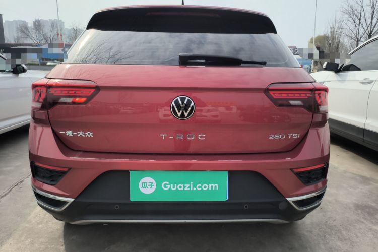 Used Volkswagen T-ROC 2021 Revised Version 280TSI DSG Two-Wheel Drive Comfort & Smart Connectivity Edition Rear
