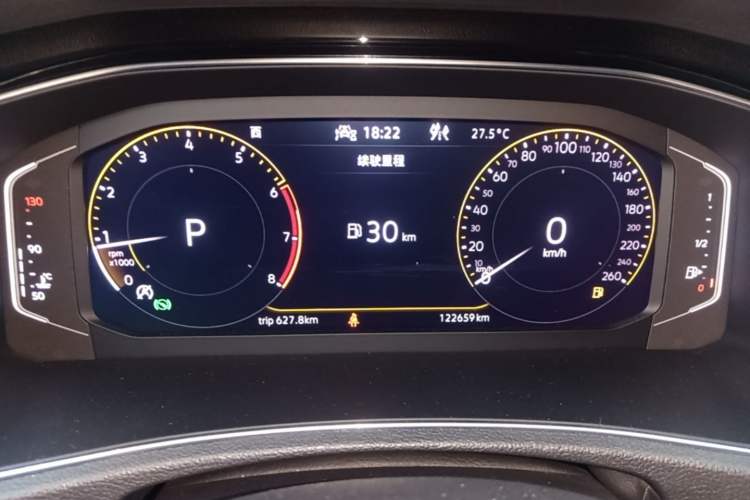 Used Volkswagen T-ROC 2021 280TSI DSG Two-Wheel Drive Comfort Connect Edition Instrument Cluster