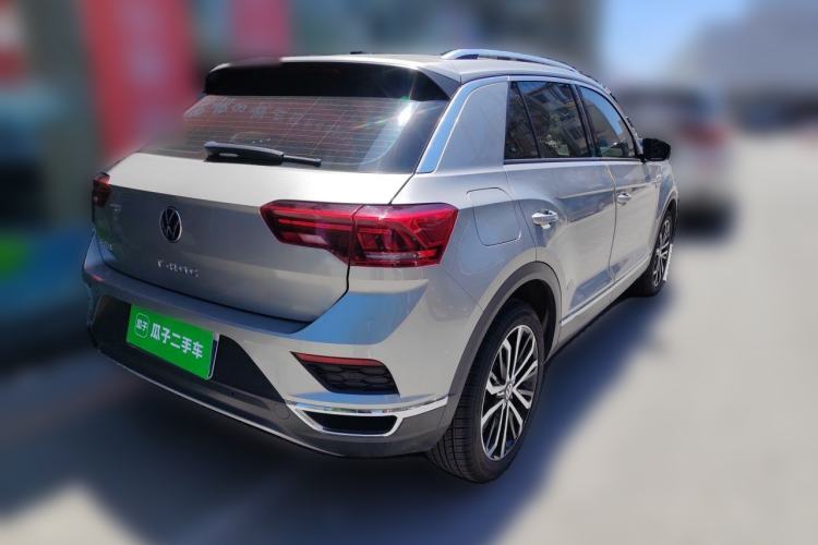 Used Volkswagen T-ROC 2021 Revised Version 280TSI DSG Two-Wheel Drive Comfort & Smart Connectivity Edition Rear Right 45 Deg