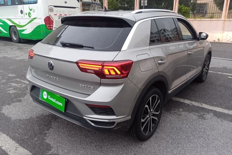 Used Volkswagen T-ROC 2021 280TSI DSG Two-Wheel Drive Comfort Connect Edition Rear Right 45 Deg
