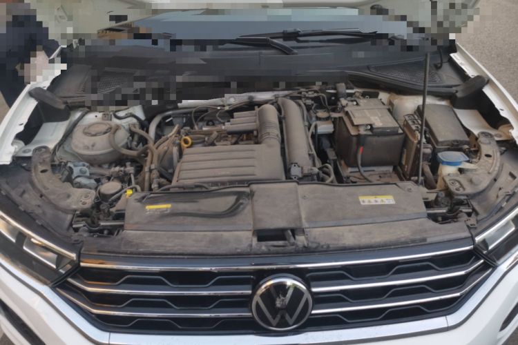 Used Volkswagen T-ROC 2021 280TSI DSG Two-Wheel Drive Comfort Connect Edition Engine Bay