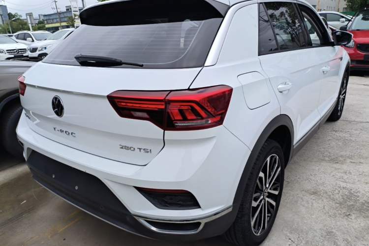 Used Volkswagen T-ROC 2021 280TSI DSG Two-Wheel Drive Comfort Connect Edition Exterior 3