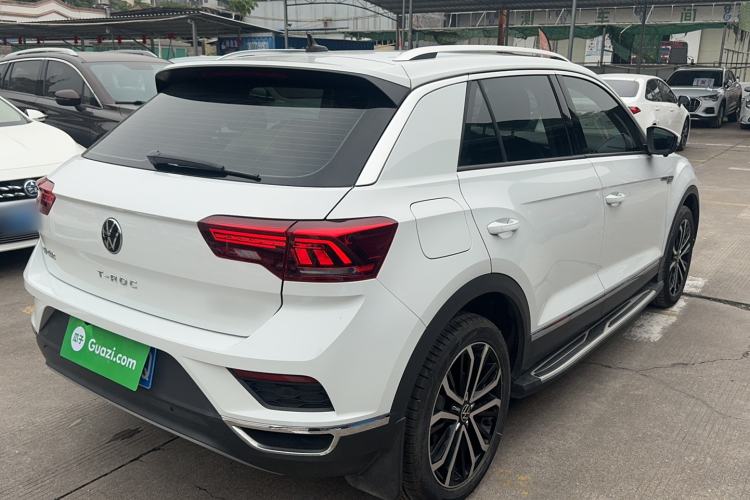 Used Volkswagen T-ROC 2021 280TSI DSG Two-Wheel Drive Comfort Connect Edition Exterior 3