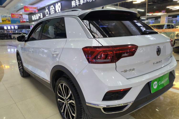 Used Volkswagen T-ROC 2021 280TSI DSG Two-Wheel Drive Comfort Connect Edition Exterior 3