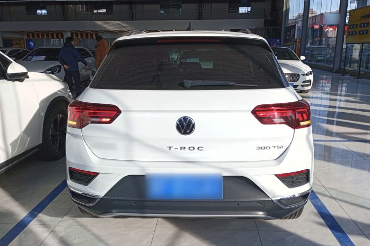 Used Volkswagen T-ROC 2021 280TSI DSG Two-Wheel Drive Comfort Connect Edition Exterior 4