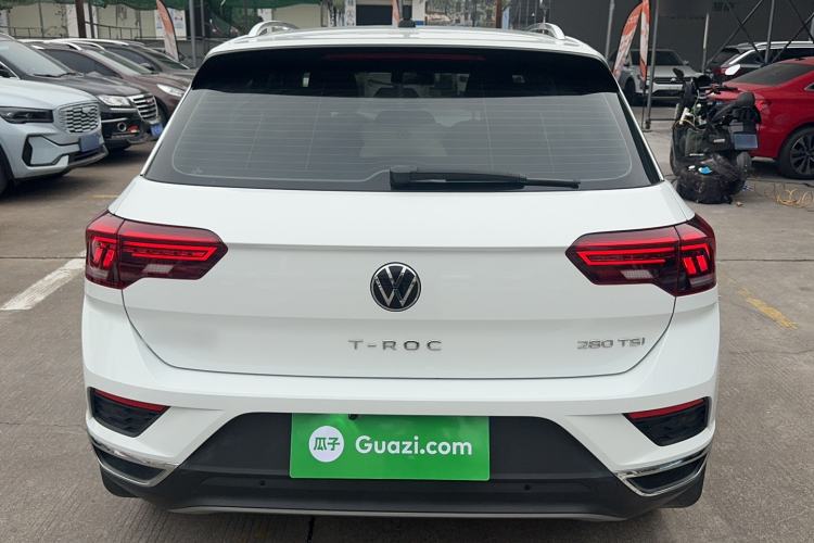 Used Volkswagen T-ROC 2021 280TSI DSG Two-Wheel Drive Comfort Connect Edition Exterior 4
