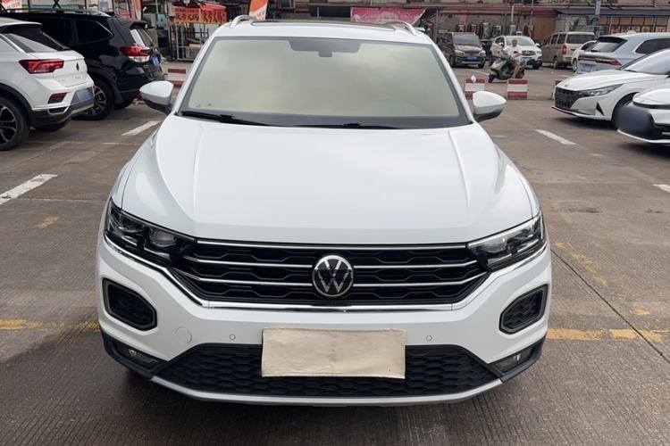 Used Volkswagen T-ROC 2021 Revised Version 280TSI DSG All-Wheel Drive Luxury Connected Edition Exterior 4