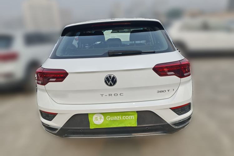 Used Volkswagen T-ROC 2021 280TSI DSG Two-Wheel Drive Elite Connect Edition Exterior 4