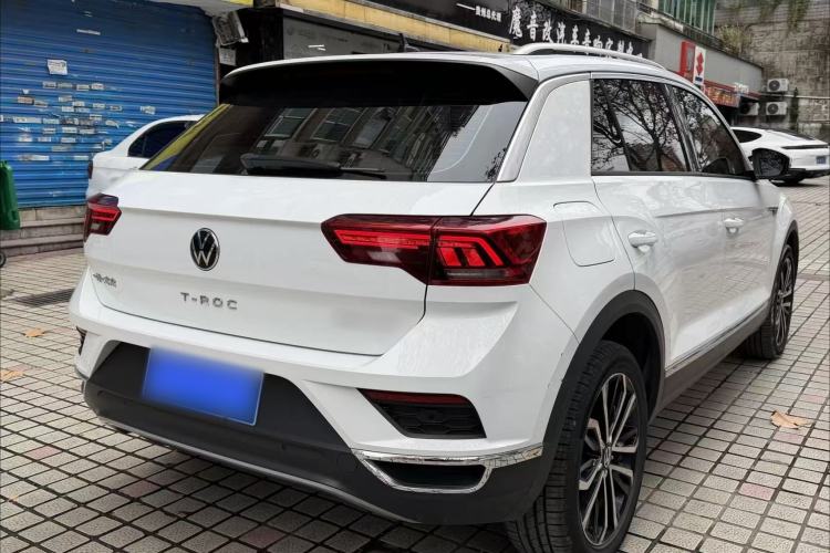 Used Volkswagen T-ROC 2021 280TSI DSG Two-Wheel Drive Comfort Connect Edition Exterior 4
