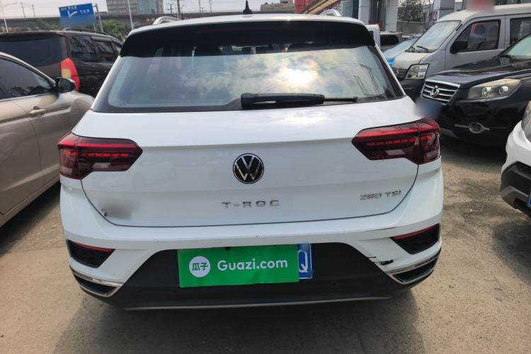Used Volkswagen T-ROC 2021 Revised Version 280TSI DSG Two-Wheel Drive Elite Connect Edition Exterior 4