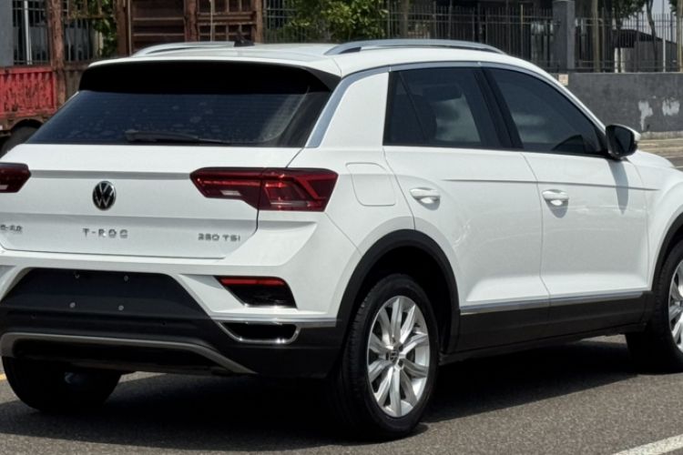 Used Volkswagen T-ROC 2021 280TSI DSG Two-Wheel Drive Elite Connect Edition Exterior 4