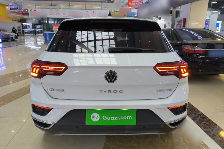 Used Volkswagen T-ROC 2021 280TSI DSG Two-Wheel Drive Comfort Connect Edition Exterior 4
