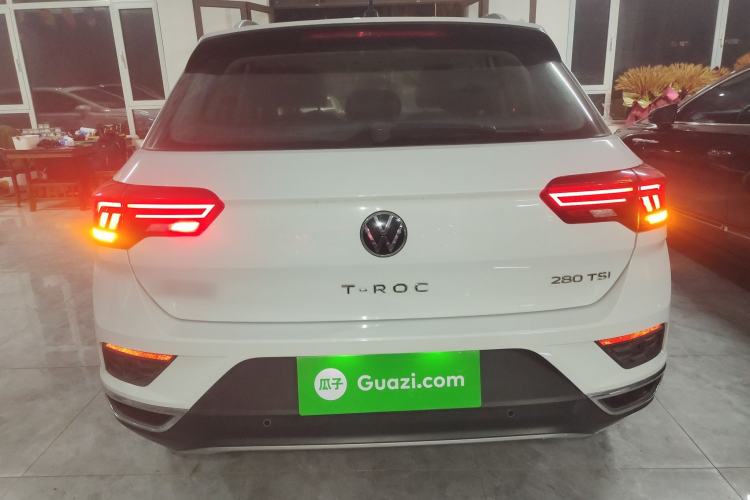 Used Volkswagen T-ROC 2021 280TSI DSG Two-Wheel Drive Elite Connect Edition Exterior 4
