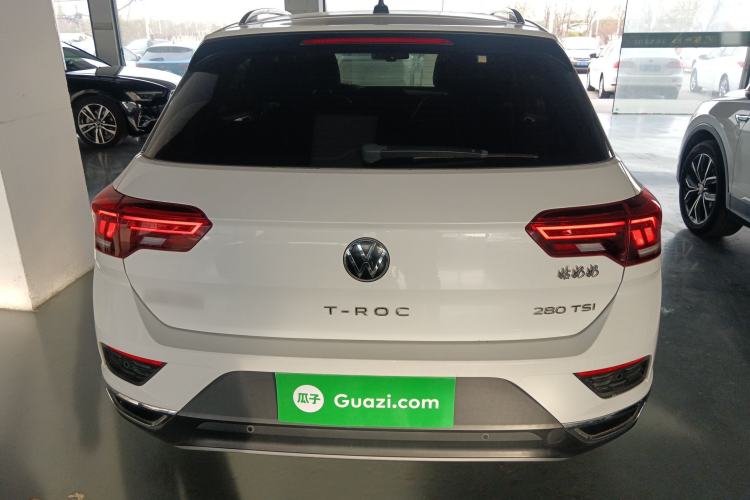 Used Volkswagen T-ROC 2021 280TSI DSG Two-Wheel Drive Comfort Connect Edition Exterior 4