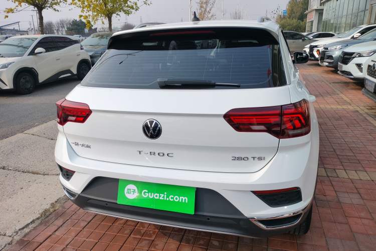 Used Volkswagen T-ROC 2021 280TSI DSG Two-Wheel Drive Comfort Connect Edition Exterior 4