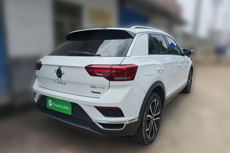 Used Volkswagen T-ROC 2021 Revised Version 280TSI DSG All-Wheel Drive Luxury Connected Edition Exterior 5