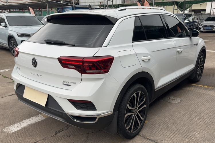 Used Volkswagen T-ROC 2021 Revised Version 280TSI DSG All-Wheel Drive Luxury Connected Edition Exterior 5