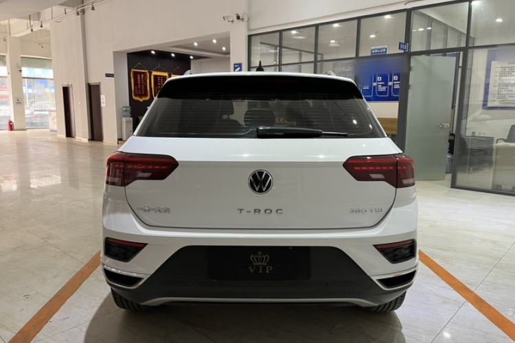 Used Volkswagen T-ROC 2021 280TSI DSG Two-Wheel Drive Comfort Connect Edition Exterior 5