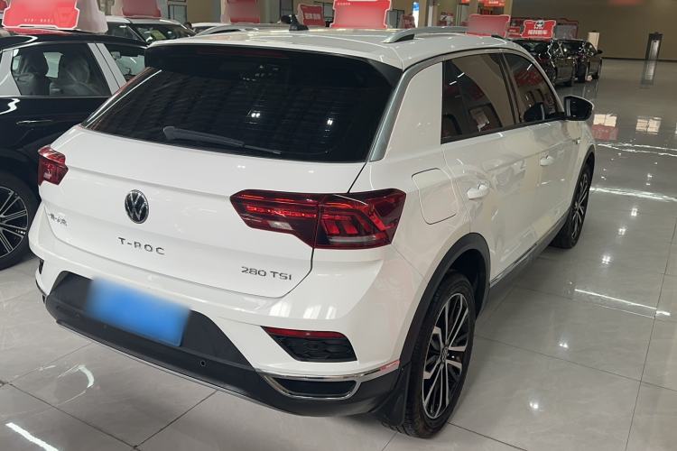 Used Volkswagen T-ROC 2021 280TSI DSG Two-Wheel Drive Comfort Connect Edition Exterior 5