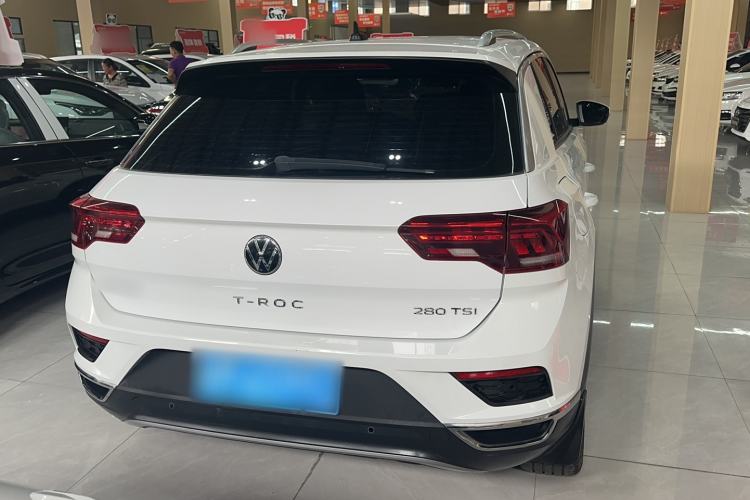 Used Volkswagen T-ROC 2021 280TSI DSG Two-Wheel Drive Comfort Connect Edition Exterior 6