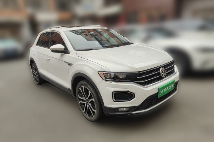 Used Volkswagen T-ROC 2021 Revised Version 280TSI DSG Two-Wheel Drive Comfort & Smart Connectivity Edition Front Right 45 Deg
