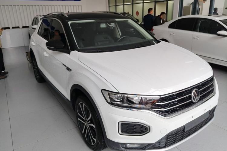 Used Volkswagen T-ROC 2021 Revised Version 280TSI DSG Two-Wheel Drive Comfort & Smart Connectivity Edition Front Right 45 Deg