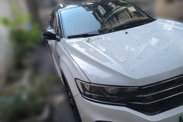 Used Volkswagen T-ROC 2021 Revised Version 280TSI DSG Two-Wheel Drive R-Line Pro Connected Car Edition Front Right 45 Deg