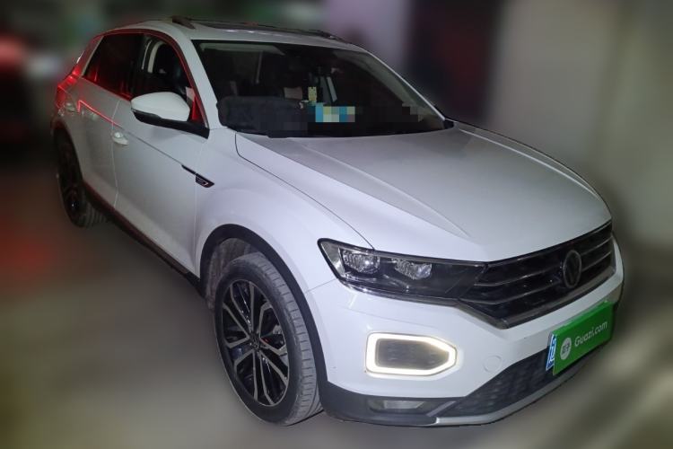 Used Volkswagen T-ROC 2021 Revised Version 280TSI DSG Two-Wheel Drive Comfort & Smart Connectivity Edition Front Right 45 Deg