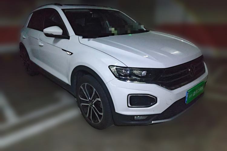 Used Volkswagen T-ROC 2021 Revised Version 280TSI DSG Two-Wheel Drive Comfort & Smart Connectivity Edition Front Right 45 Deg