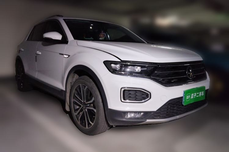 Used Volkswagen T-ROC 2021 280TSI DSG Two-Wheel Drive R-Line Pro Connected Version Front Right 45 Deg