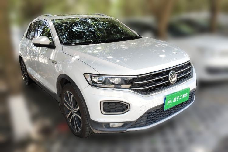 Used Volkswagen T-ROC 2021 Revised Version 280TSI DSG Two-Wheel Drive Comfort & Smart Connectivity Edition Front Right 45 Deg
