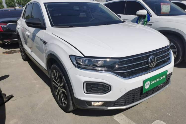 Used Volkswagen T-ROC 2021 Revised Version 280TSI DSG Two-Wheel Drive Comfort & Smart Connectivity Edition Front Right 45 Deg