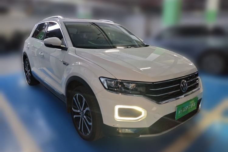 Used Volkswagen T-ROC 2021 Revised Version 280TSI DSG Two-Wheel Drive Comfort & Smart Connectivity Edition Front Right 45 Deg
