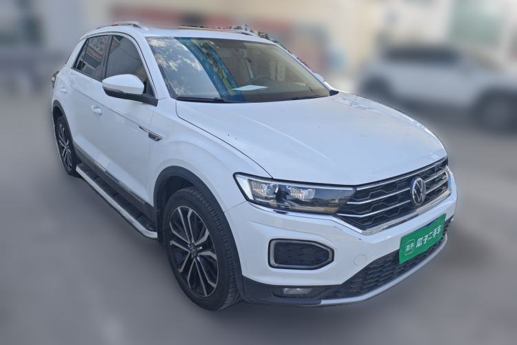 Used Volkswagen T-ROC 2021 Revised Version 280TSI DSG Two-Wheel Drive Comfort & Smart Connectivity Edition Front Right 45 Deg