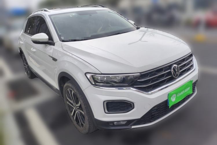 Used Volkswagen T-ROC 2021 Revised Version 280TSI DSG Two-Wheel Drive Comfort & Smart Connectivity Edition Front Right 45 Deg