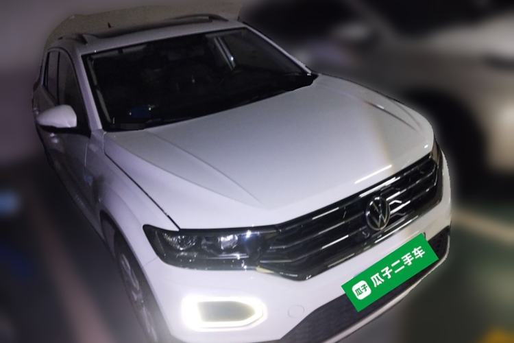 Used Volkswagen T-ROC 2021 280TSI DSG Two-Wheel Drive Elite Connect Edition Front Right 45 Deg