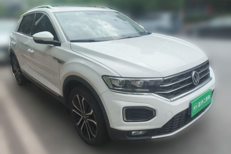 Used Volkswagen T-ROC 2021 Revised Version 280TSI DSG Two-Wheel Drive Comfort & Smart Connectivity Edition Front Right 45 Deg