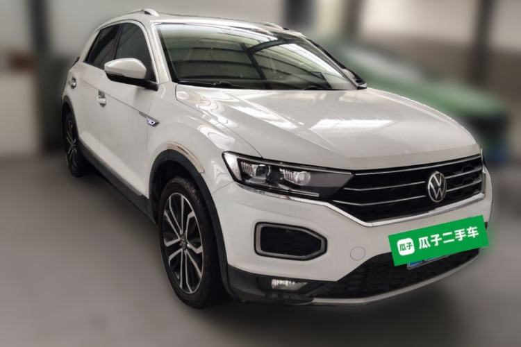 Used Volkswagen T-ROC 2021 280TSI DSG Two-Wheel Drive Comfort Connect Edition Front Right 45 Deg