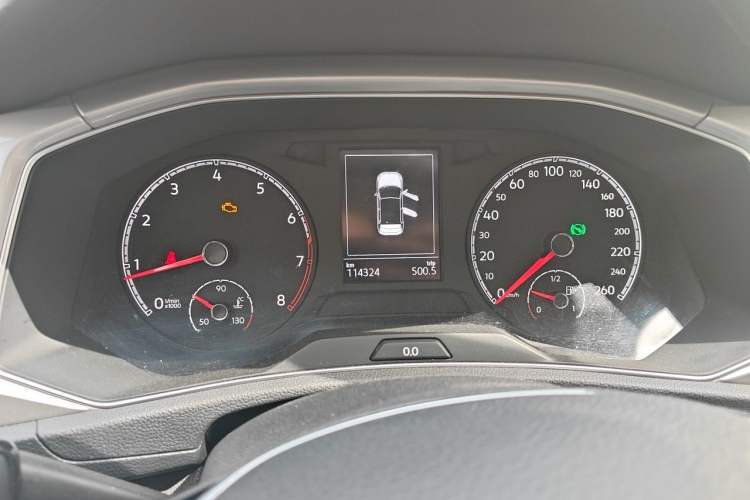 Used Volkswagen T-ROC 2021 280TSI DSG Two-Wheel Drive Elite Connect Edition Instrument Cluster