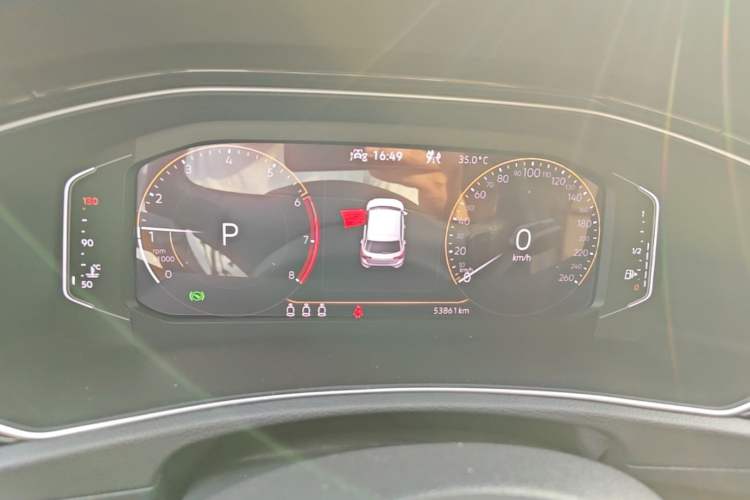 Used Volkswagen T-ROC 2021 280TSI DSG Two-Wheel Drive Comfort Connect Edition Instrument Cluster