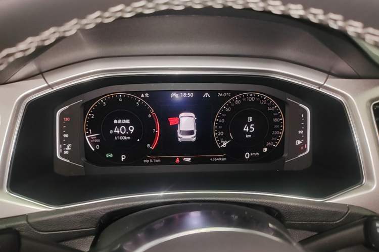 Used Volkswagen T-ROC 2021 Revised Version 280TSI DSG Two-Wheel Drive R-Line Pro Connected Car Edition Instrument Cluster