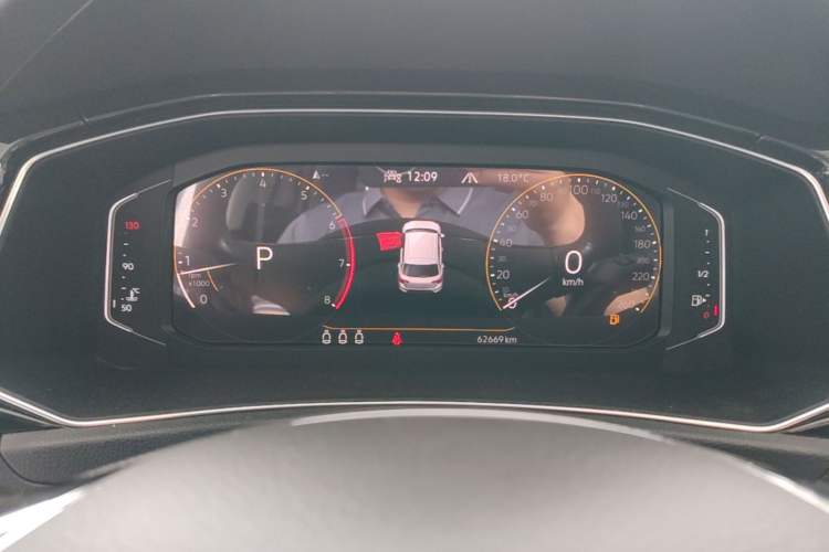 Used Volkswagen T-ROC 2021 Revised Version 280TSI DSG Two-Wheel Drive Comfort & Smart Connectivity Edition Instrument Cluster
