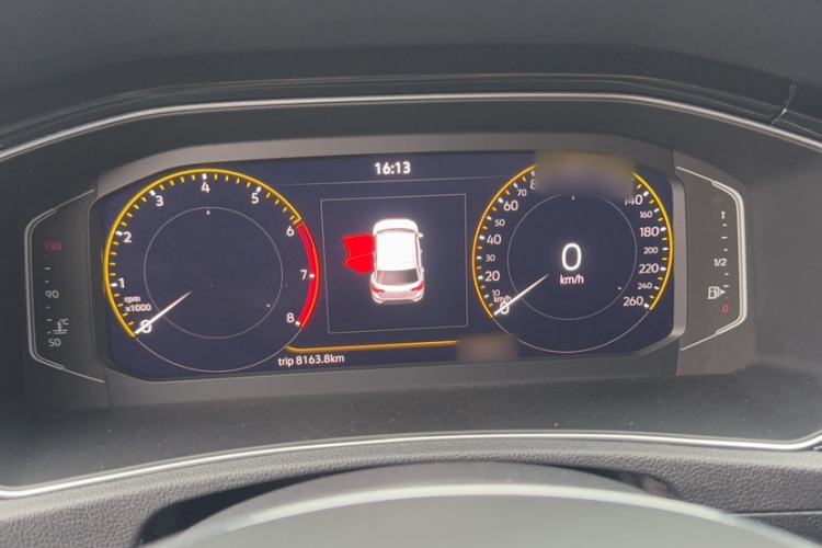 Used Volkswagen T-ROC 2021 Revised Version 280TSI DSG All-Wheel Drive Luxury Connected Edition Instrument Cluster