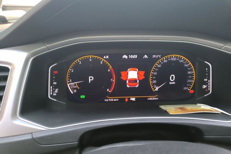 Used Volkswagen T-ROC 2021 Revised Version 280TSI DSG Two-Wheel Drive R-Line Pro Connected Car Edition Instrument Cluster