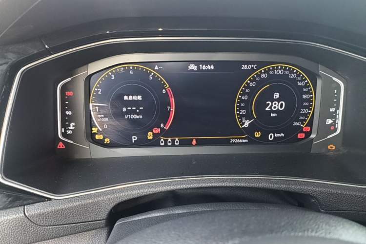 Used Volkswagen T-ROC 2021 280TSI DSG Two-Wheel Drive Comfort Connect Edition Instrument Cluster